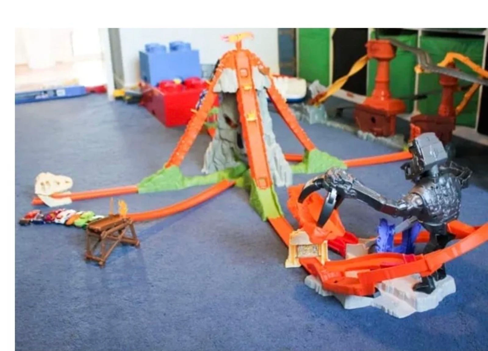 Pista Hot Wheels Volcano Blast  (Supervolcán – photo 20